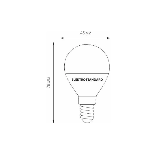 Светодиодная лампа Mini Classic LED 7W 6500K E14