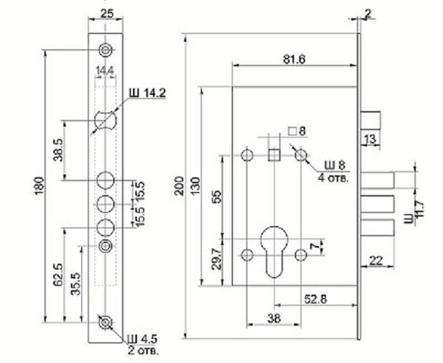 Шариковый фиксатор Punto LB-15 ABG (бронза)