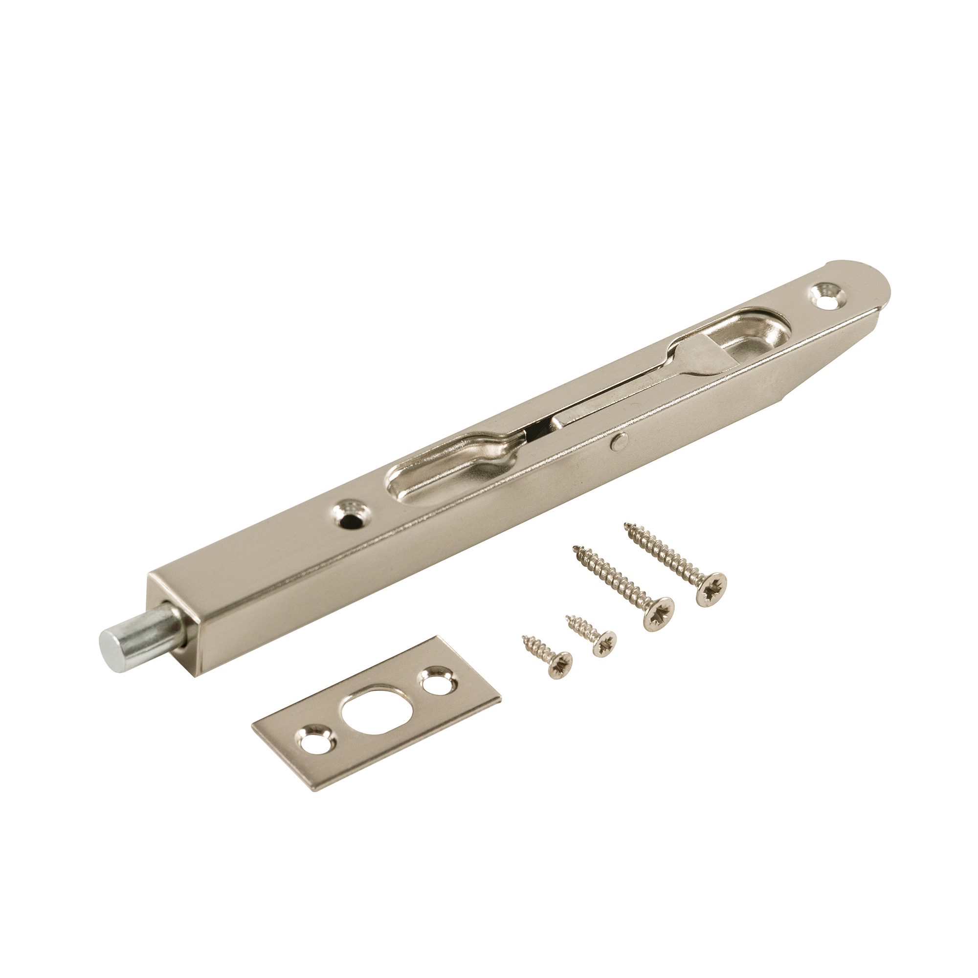 Торцевой (Аякс) упор RIGEL-FB 160/R SN мат.никель