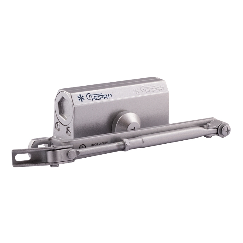 Доводчик дверной 2S до 50 кг (серебро)